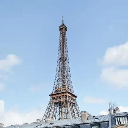 Exceptional 3bdr 6p - View Of The Eiffel Tower Lejlighed *