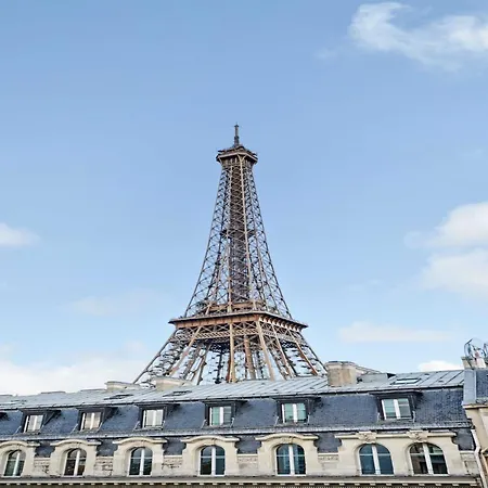 Exceptional 3bdr 6p - View Of The Eiffel Tower Апартаменты Париж