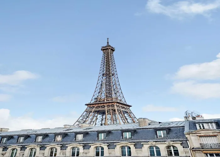 Exceptional 3bdr 6p - View Of The Eiffel Tower Апартаменты Париж